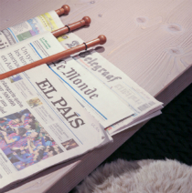 Val Thorens news blog - picture of newspapers