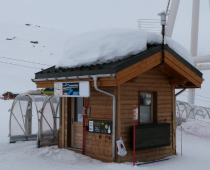 Val Thorens webcams - the webcam at the Rond Point des Pistes