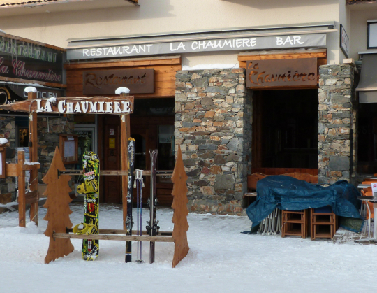 La Chaumiere Val Thorens restaurants, Caron sector, La Chaumiere