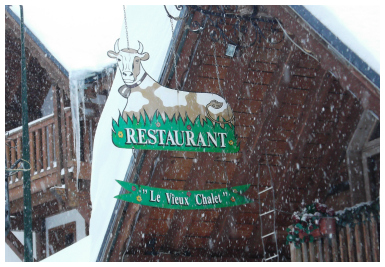 Le Vieux Chalet Val Thorens restaurants, Le Vieux Chalet, rue du Soleil