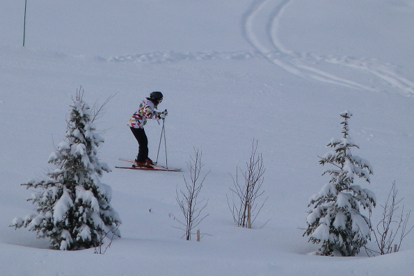 Val Thorens beginner's area - nursery slope by Campagnols