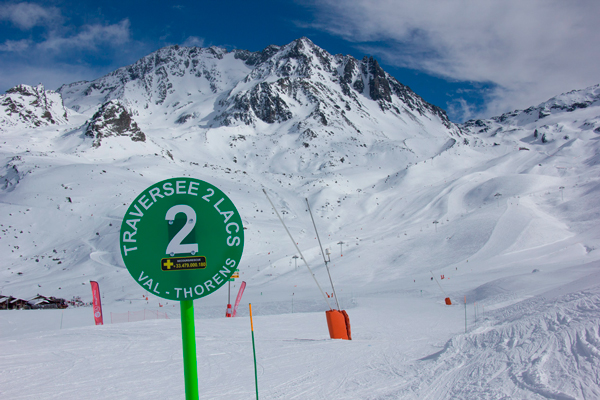 Deux Lacs piste, Val Thorens