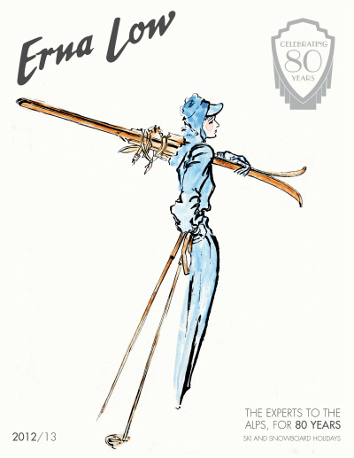 Erna Low Old-fashioned Erna Low brochure cover