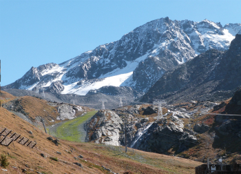 Lac Blanc/Béranger piste in September Val Thorens news, September 2012 report, Lac Blanc/Béranger piste