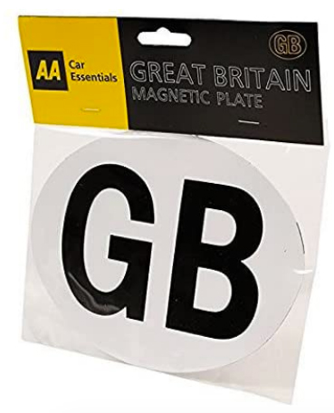 AA magnetic GB sticker