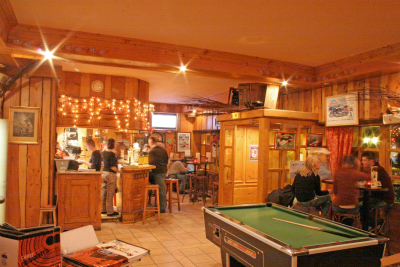 L'Auberge bar, Val Thorens L'Auberge des Balcons bar/restaurant, Val Thorens