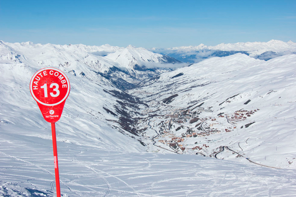 Belleville Valley from Haute Combe Belleville Valley from Haute Combe