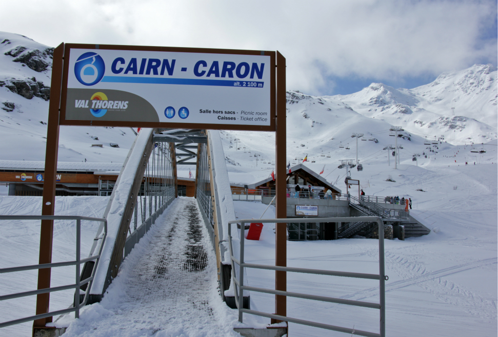 Cairn - Caron lift at plateau de Cairn Cairn - Caron lift at plateau de Cairn