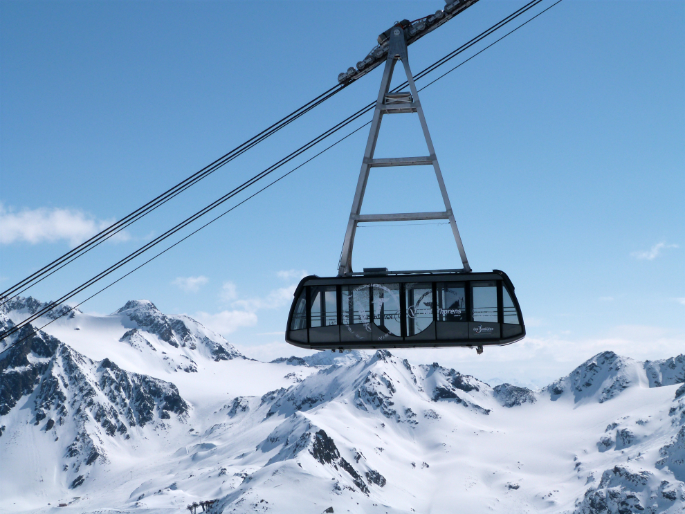 Cime de Caron cable car Cime de Caron cable car