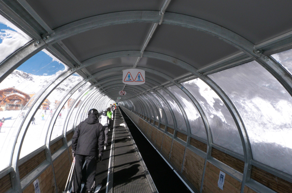 Castor & Pollux tunnel, Val Thorens