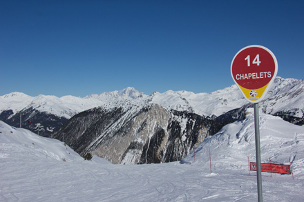 Chapelets, Courchevel
