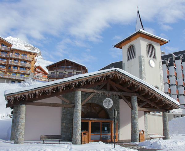 Val Thorens church Val Thorens church