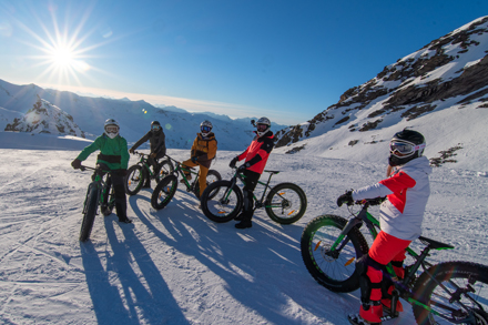 Fat Biking, Val Thorens