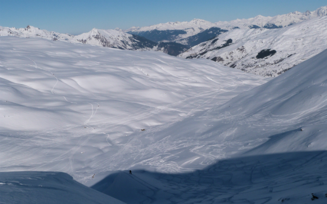 Le Geffriand, view of the valley Le Geffriand, view of the valley