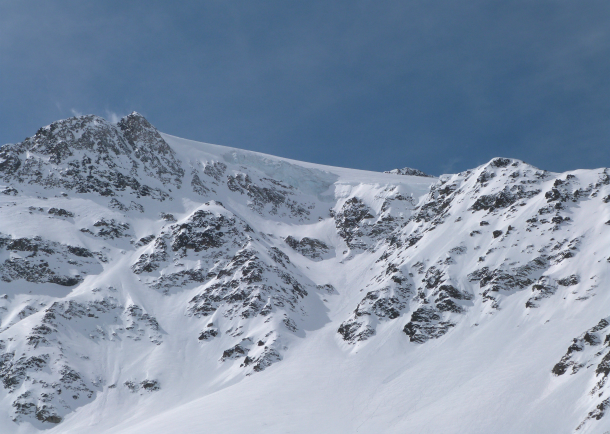 View of glacier de Gébroulaz