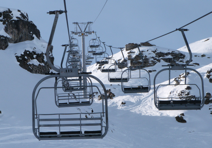 Lac Noir chairlift, Les Menuires
