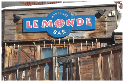 Le Monde bar, Val Thorens Le Monde bar, Val Thorens