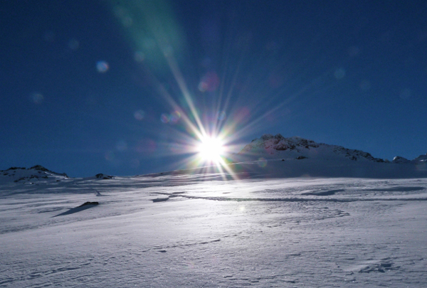 Slopes of the Lac du Lou itinerary Slopes of the Lac du Lou itinerary