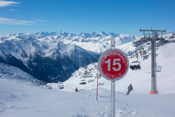 Mauriennaise piste, Orelle Mauriennaise piste, Orelle