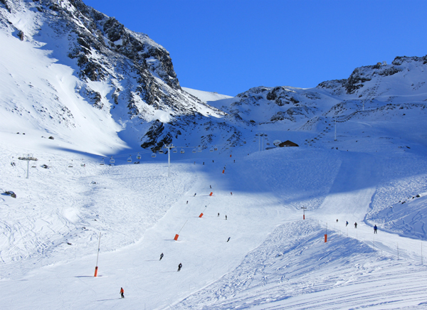 Moraine piste, Val Thorens Moraine piste, Val Thorens