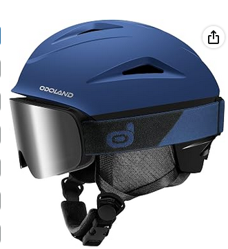 Odoland Ski Helmet and Goggles Odoland ski helmet and goggles