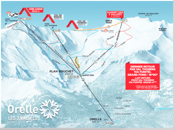 Orelle sector Orelle sector of the Val Thorens-Orelle ski area