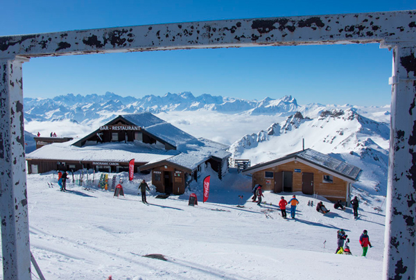 Panoramic café, Cime de Caron, Val Thorens Panoramic café, Cime de Caron, Val Thorens