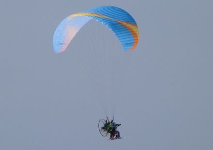 Paramotor, Val Thorens