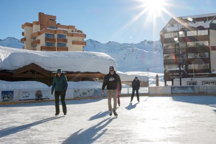 Ice rink, Val Thorens