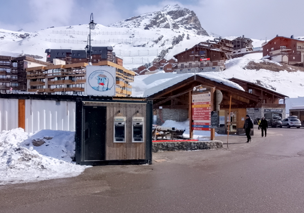 Cashpoint, Grande Rue, Val Thorens