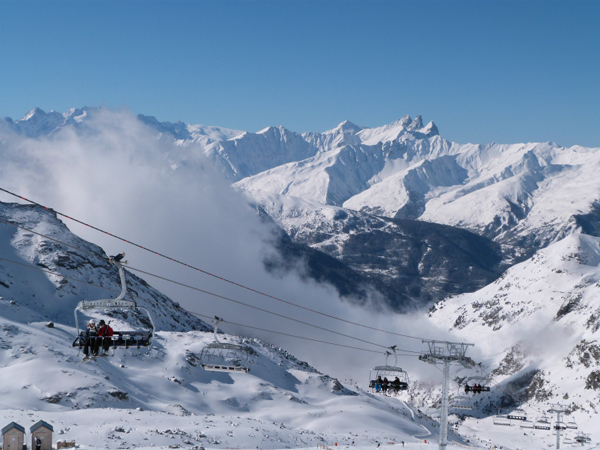 Peyron chairlift, Orelle Peyron chairlift, Orelle
