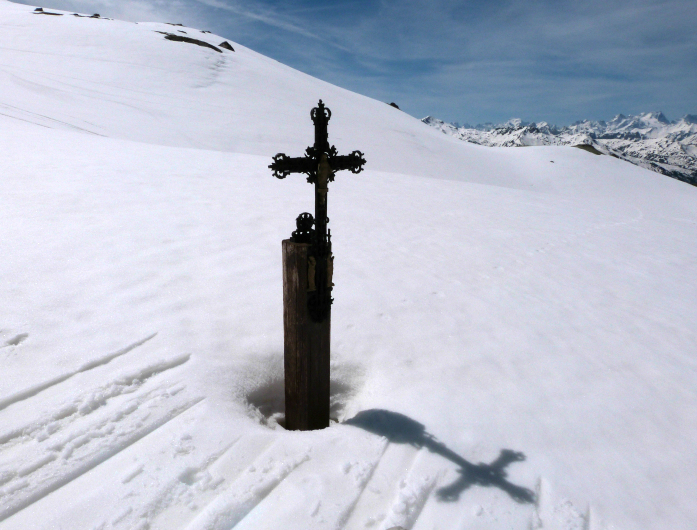 Pierre Lory cross, Val Thorens - Orelle Pierre Lory cross, Val Thorens - Orelle