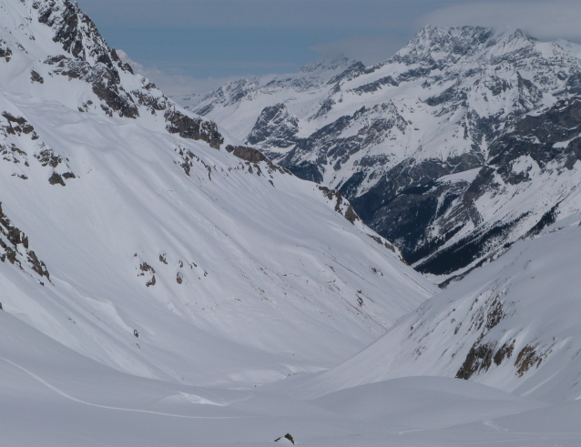 View towards Pralognan