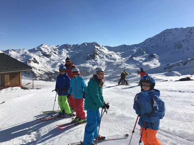 Private lesson, Boismint sector, Val Thorens