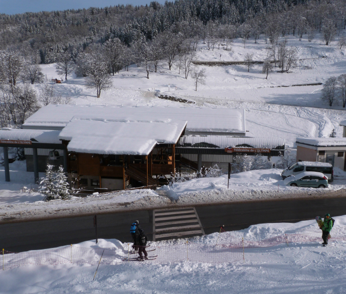 Raffort bubble station Three Valleys off piste itineraries, Raffort - Raffort bubble station