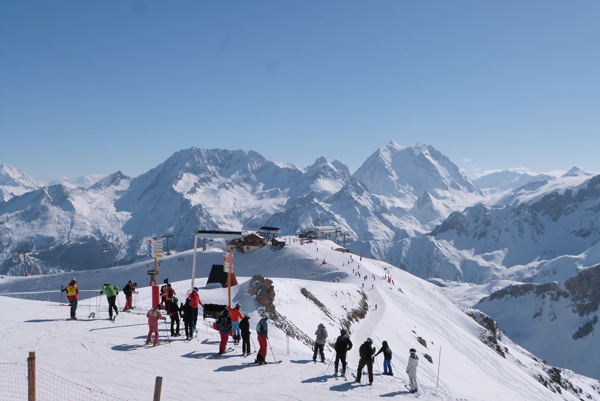Top of Saulire, Courchevel Top of Saulire, Courchevel