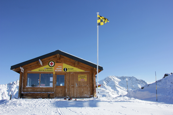 Ski patrol hut, 3 Valleys Ski patrol hut, 3 Valleys