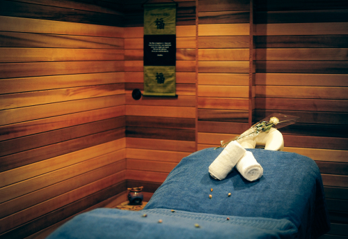 Spa & massage area at Hotel Tango - massage room