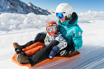 Toboggan, Val Thorens