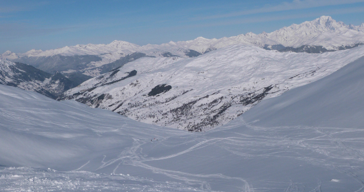 Traversing round le Teurre