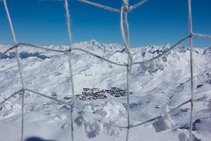 Val Thorens from Cime de Caron View from Cime de Caron, Val Thorens