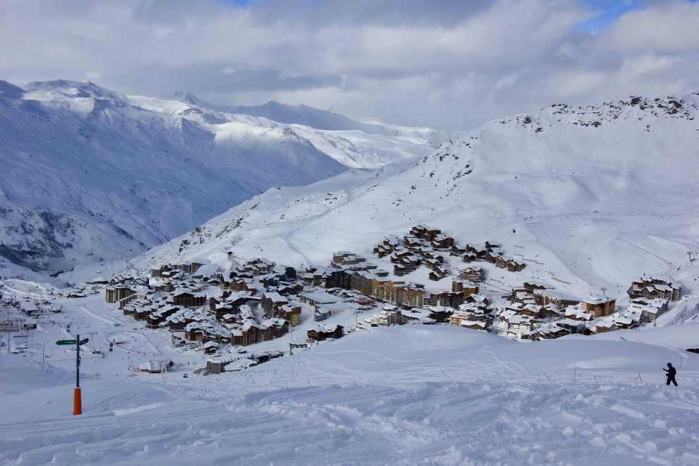 Val Thorens on 12th December 2017