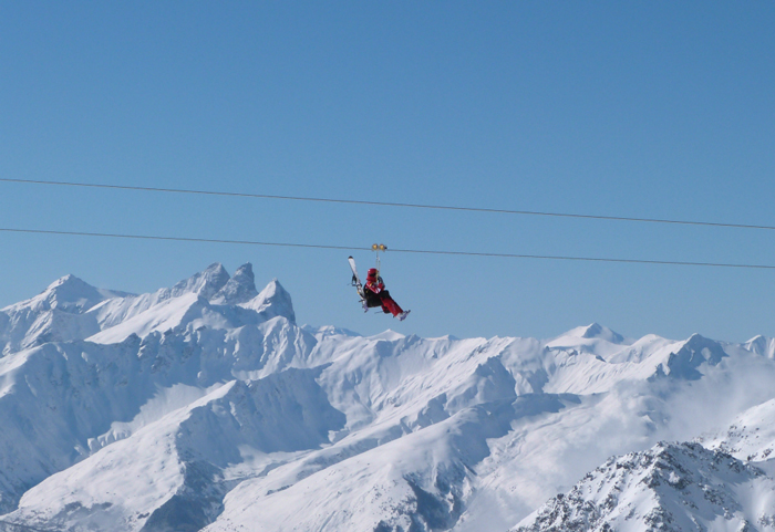 La Tyrolienne Val Thorens